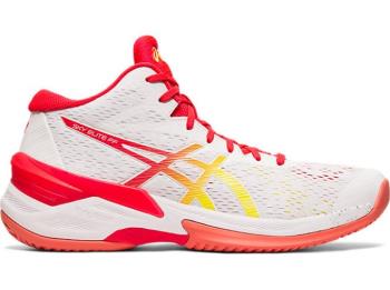 Asics Dam Volleybollskor SKY ELITE FF MT Vita/Orange